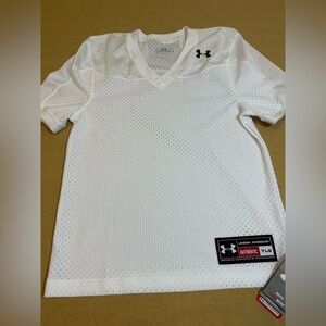 Under Armour Men's White Mesh Jersey